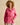 Joules Holt Waterproof Packable Raincoat in Pink