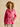 Joules Holt Waterproof Packable Raincoat in Pink