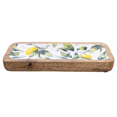 CANDLELIGHT LEMON AND LEAF SERVING PLATTER