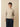Eribé Corry Merino Lambswool T‑Shirt Sweater – Linen