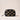 Honey Bee Charcoal Velvet Makeup Bag