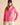 Joules Lulworth Pink Funnel Neck Fleece