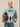 White Stuff Argyle Check Cardi – Blue Multi