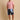 Brakeburn Men's Pink Striped Cotton T Shirt