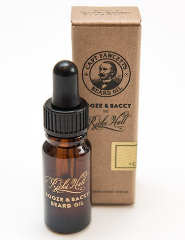 Captain Fawcett Ricki Hall's Booze & Baccy Beard Oil 10ml