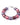 Carrie Elspeth Harlequin Bracelet - Purple