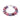 Carrie Elspeth Harlequin Bracelet - Purple
