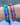 Carrie Elspeth Harlequin Bracelet - Purple
