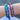 Carrie Elspeth Harlequin Bracelet - Purple