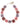 Carrie Elspeth Harlequin Bracelet - Purple