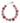 Carrie Elspeth Harlequin Bracelet - Purple