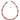Carrie Elspeth Harlequin Necklace - Purple