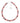 Carrie Elspeth Harlequin Necklace - Purple