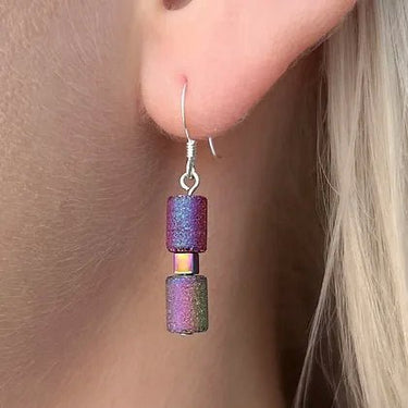 Carrie Elspeth Lava Glimmer Earrings - Spectrum