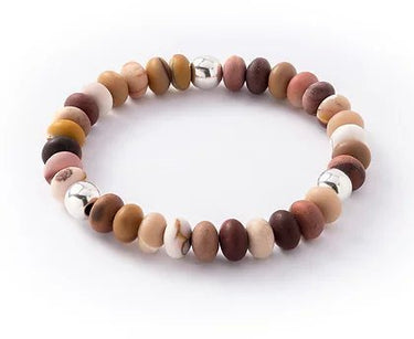 Carrie Elspeth Mookaite Pebbles Bracelet