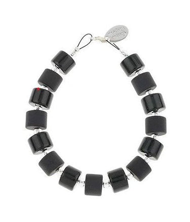 Carrie Elspeth Noir Rondelles Bracelet