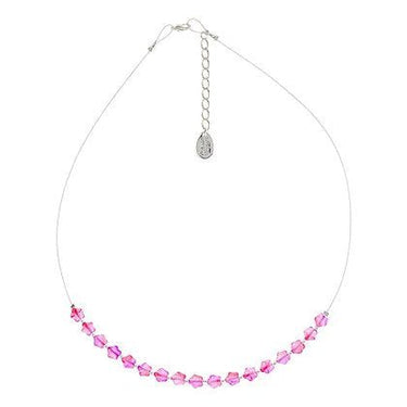 Carrie Elspeth Twinkles Links Necklace - Pink/Purple