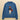 Joules Blue Jonty Fox Embroidered Cotton‑Rich Crew Neck Jumper