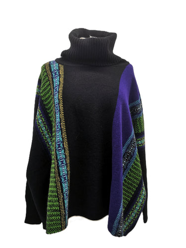 Eribe Montrose Cowl Sweater in Sirius