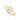 UNODE50 PUL2416ORO0000 — “Come Back” 18K Gold‑Plated Rigid Bracelet