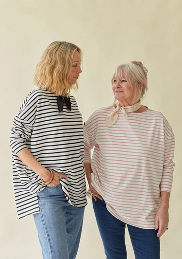 Chalk Bryony Stripe Top