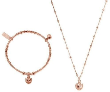 ChloBo Beautiful Soul Rose Gold Plated Set