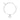 CHLOBO CUTE MINI MOON AND STARS BRACELET - SILVER