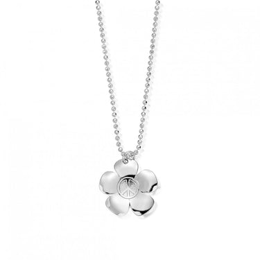 ChloBo Diamond Cut Chain with Peace Flower