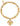 ChloBo Gold Follow Your Heart Bracelet