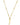ChloBo Gold Iconic Initial A-Z Necklace