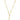 ChloBo Gold Iconic Initial A-Z Necklace