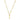 ChloBo Gold Iconic Initial A-Z Necklace