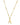 ChloBo Gold Iconic Initial A-Z Necklace