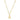 ChloBo Gold Iconic Initial A-Z Necklace