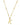 ChloBo Gold Iconic Initial A-Z Necklace