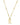 ChloBo Gold Iconic Initial A-Z Necklace