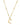ChloBo Gold Iconic Initial A-Z Necklace