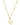 ChloBo Gold Iconic Initial A-Z Necklace