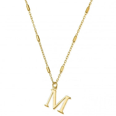 ChloBo Gold Iconic Initial A-Z Necklace