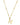 ChloBo Gold Iconic Initial A-Z Necklace