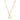 ChloBo Gold Iconic Initial A-Z Necklace