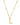 ChloBo Gold Iconic Initial A-Z Necklace