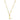 ChloBo Gold Iconic Initial A-Z Necklace