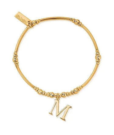 ChloBo Gold Iconic Initial Bracelet