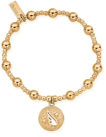 ChloBo Gold Wing of Protection Bracelet