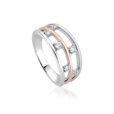 Clogau Awyr Y Nos Ring - 3SAYN0191