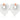 Clogau Cariad® Sterling Silver Stud Earrings - 3SCE012