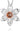 Clogau Nature's Wonder Sterling Silver Daffodil Pendant - 3SDP3
