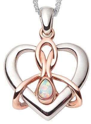 Clogau Dwynwen Opal Pendant