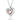 Clogau Cariad® Sterling Silver Sparkle Big Heart Pendant with Topaz - 3SCCP01